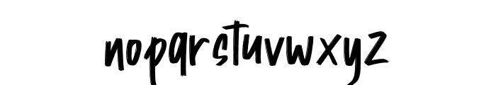 Jabawoky-Regular Font LOWERCASE