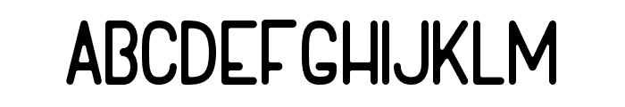 Jabottabeck-Regular Font LOWERCASE