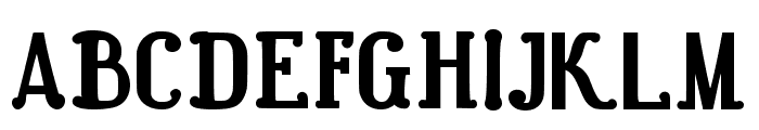 Jack Cromo Regular Font LOWERCASE