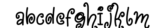 Jack Frost Font LOWERCASE