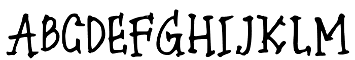 Jack Sketcher Font UPPERCASE