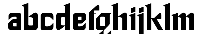 JackhillRegular Font LOWERCASE