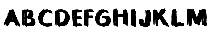 Jackloft Regular Font UPPERCASE