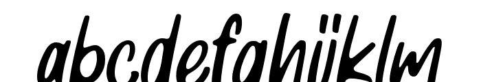 JacklynBlands-Regular Font LOWERCASE
