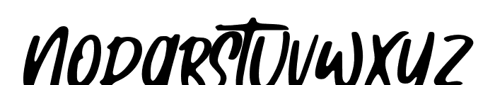 JacklynBlands-Regular Font LOWERCASE