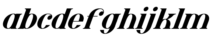 Jacktown Italic Font LOWERCASE