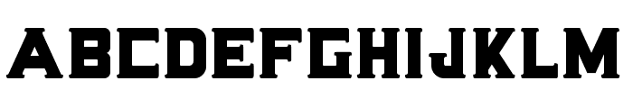 Jacktro Serif Font LOWERCASE