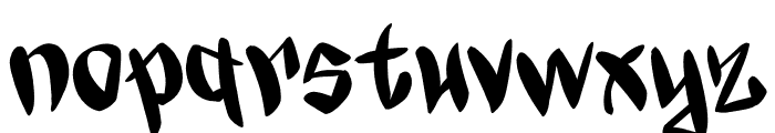 Jada Regular Font LOWERCASE