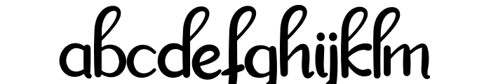 Jadul Font LOWERCASE