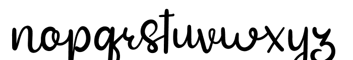 Jafiera Signature Font LOWERCASE