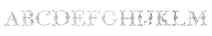 Jaggard Two Font UPPERCASE