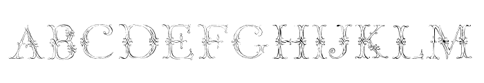 JaggardTwo Font UPPERCASE