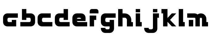 Jaghana Font LOWERCASE