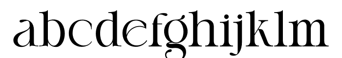 Jagiko Font LOWERCASE