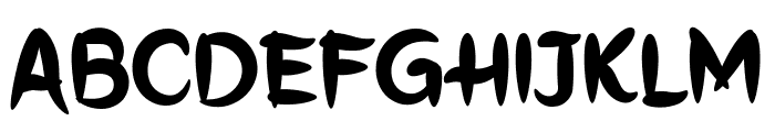 Jagiq Regular Font UPPERCASE