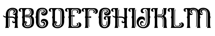Jaholke-Regular Font UPPERCASE