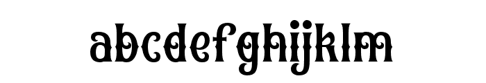 Jaholke-Regular Font LOWERCASE