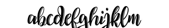 Jaillemon Font LOWERCASE