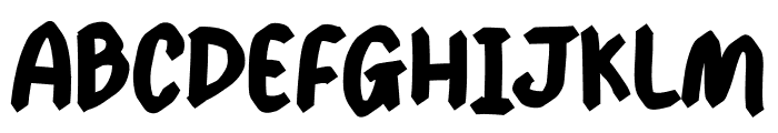 Jaina Regular Font UPPERCASE