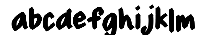 Jaina Regular Font LOWERCASE