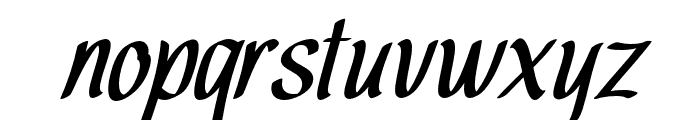 JakartaCulture-Italic Font LOWERCASE