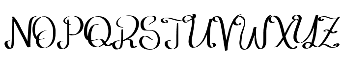 Jaking Font UPPERCASE