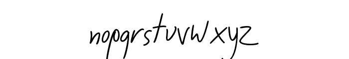 JakobsHandwriting Font LOWERCASE