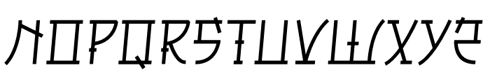 Jalturey Font LOWERCASE