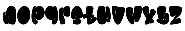 JambooRegular Font UPPERCASE