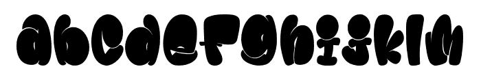 JambooRegular Font LOWERCASE