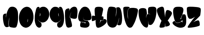 JambooRegular Font LOWERCASE