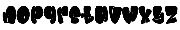 Jamboo Font LOWERCASE