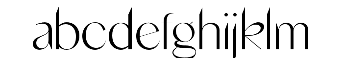 JamelRegular Font LOWERCASE