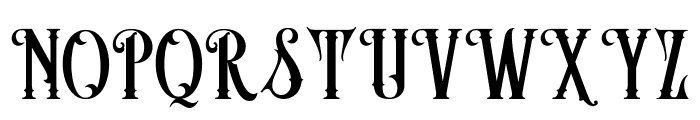 Jamesoon Regular Font UPPERCASE