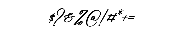 Jamesttedy Signature Italic Font OTHER CHARS