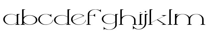 Jamha-Regular Font LOWERCASE