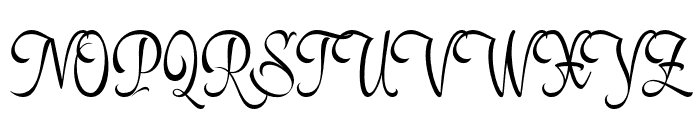 JamiiAlkatsir-Regular Font UPPERCASE