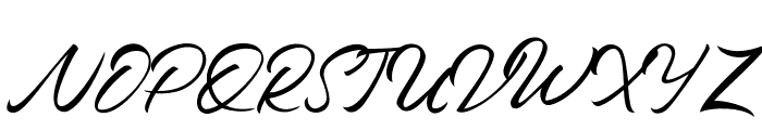 Jamilah-Regular Font UPPERCASE