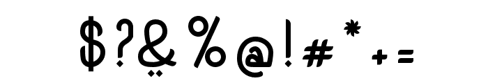 Jamillah-Regular Font OTHER CHARS