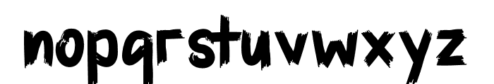 Jamstoke Font LOWERCASE