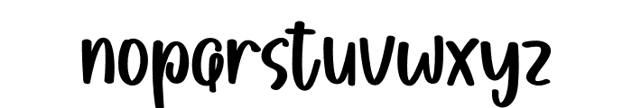 January First Font LOWERCASE