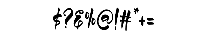 January Signature Font OTHER CHARS