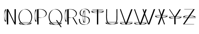 Janus I Regular Font UPPERCASE