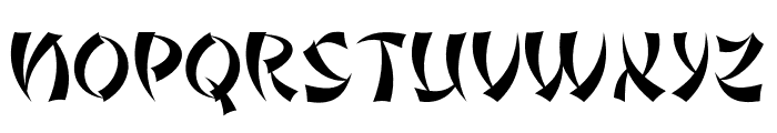 Japan Bento Regular Font UPPERCASE
