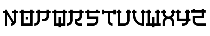 Japan Tokyo Font LOWERCASE