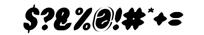 Japanese Javanese Italic Font OTHER CHARS