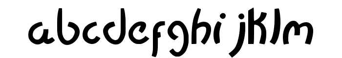 Japoleon Regular Font LOWERCASE
