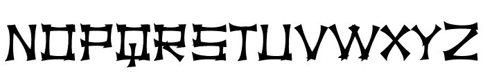 Japstyle Font LOWERCASE
