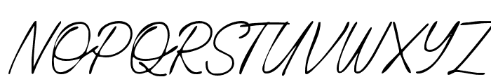 Jasdiara-Regular Font UPPERCASE