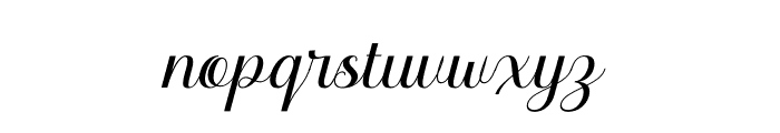 Jasline Font LOWERCASE